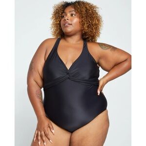 Universal Standard The Swimsuit One Piece in Black Size 3XS NWT